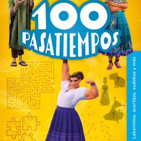 100 PASATIEMPOS (TRIVIAS, SUDOKUS, ACERTIJOS Y MÁS). ENCANTO