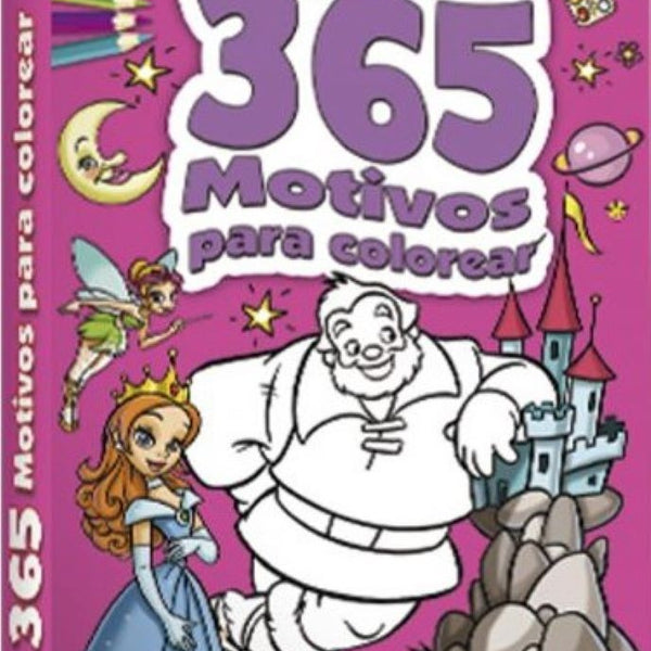 365 MOTIVOS PARA COLOREAR ROSA
