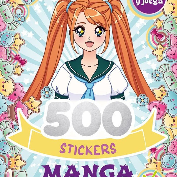 500 STICKERS MANGA