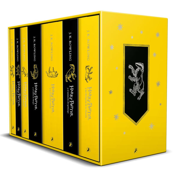 ESTUCHE HARRY POTTER BIBLIOTECA HUFFLEPUFF