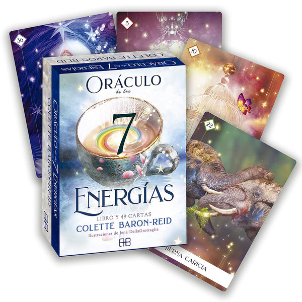 ORĂCULO DE LAS 7 ENERGĂAS (LIBRO Y 49 CARTAS)