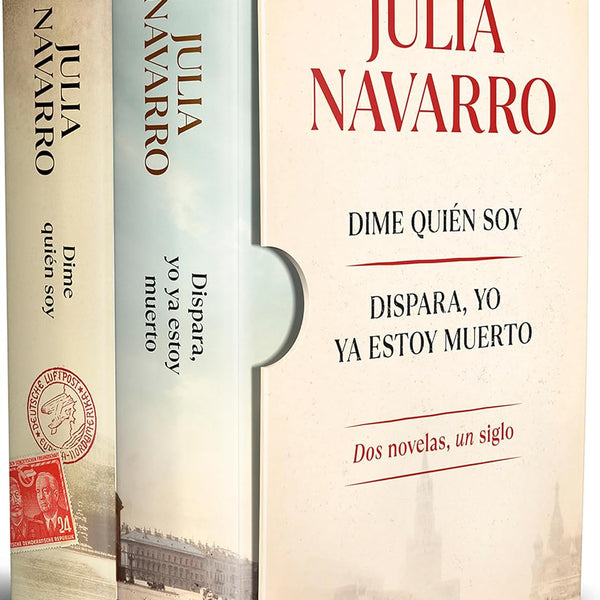 ESTUCHE JULIA NAVARRO (DIME QUIÉN SOY - DISPARA, YO YA ESTOY MUERTO)