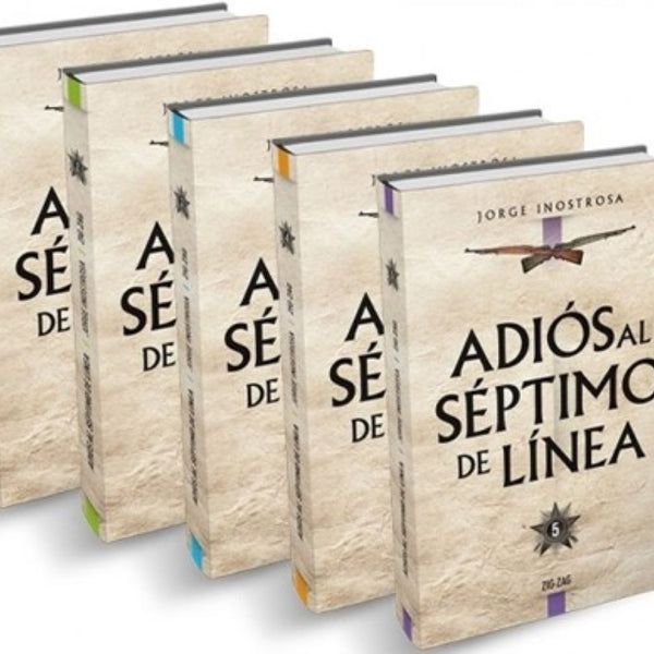 ADIÓS AL SÉPTIMO DE LÍNEA (5 TOMOS)