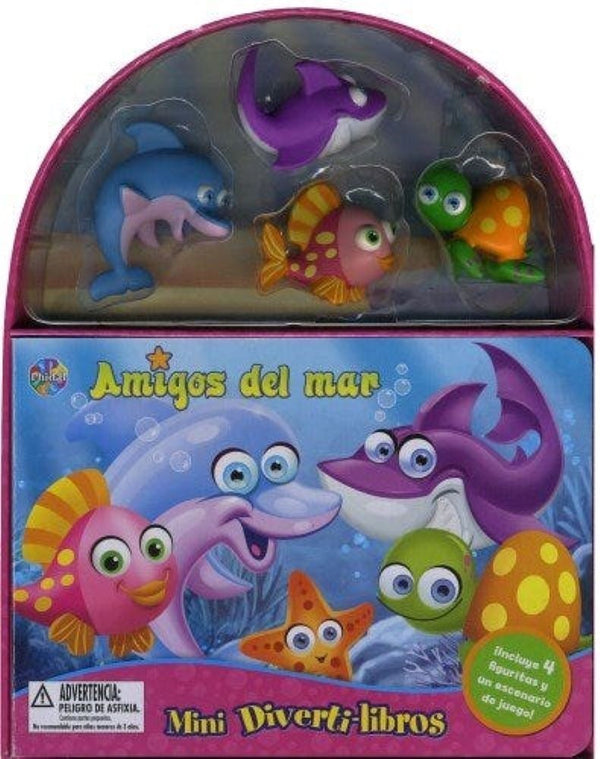 AMIGOS DEL MAR - MINI DIVERTILIBROS