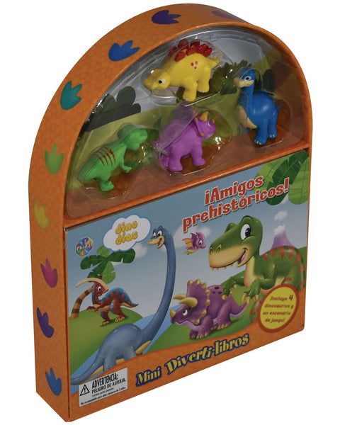 AMIGOS PREHISTORICOS - MINI DIVERTILIBROS