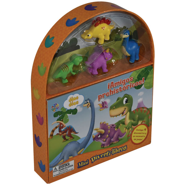 AMIGOS PREHISTORICOS - MINI DIVERTILIBROS