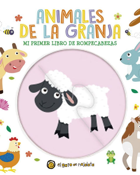 ANIMALES DE LA GRANJA - MI PRIMER LIBRO DE ROMPECABEZA