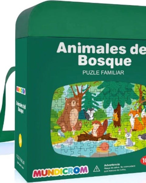 ANIMALES DEL BOSQUE PUZZLE 105 PIEZAS