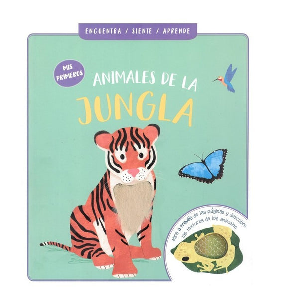 ANIMALES EN LA JUNGLA - encuentra  siente y aprende