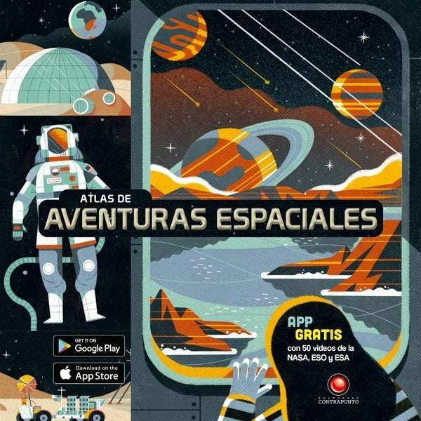 atlas animado - ATLAS DE AVENTURAS ESPACIALES (con app)