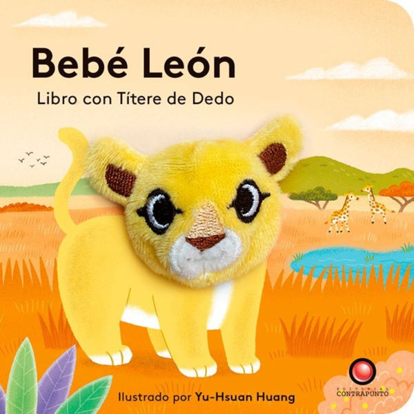 BEBĂ LEĂN - libro con titere de dedo