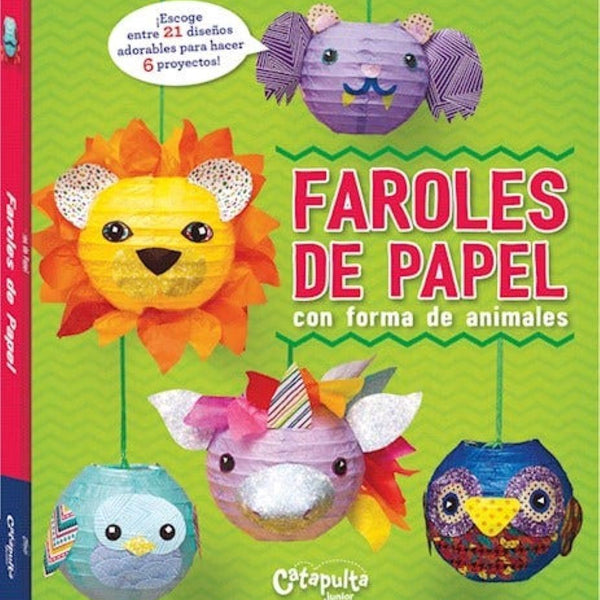 FAROLES DE PAPEL CON FORMA DE ANIMALES
