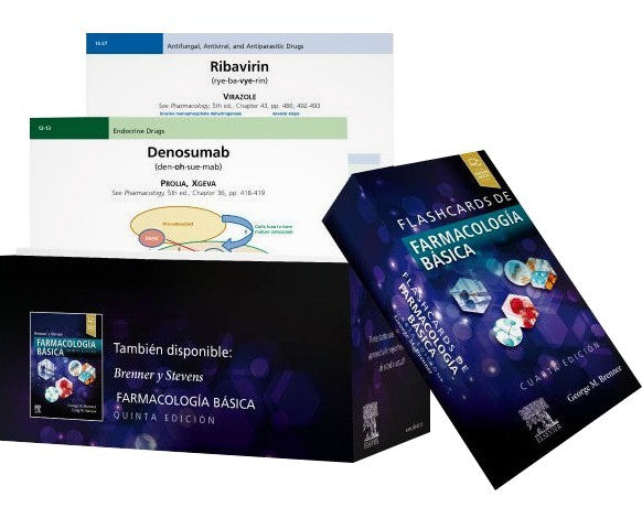 FLASHCARDS DE FARMACOLOGIA BASICA 4ED.