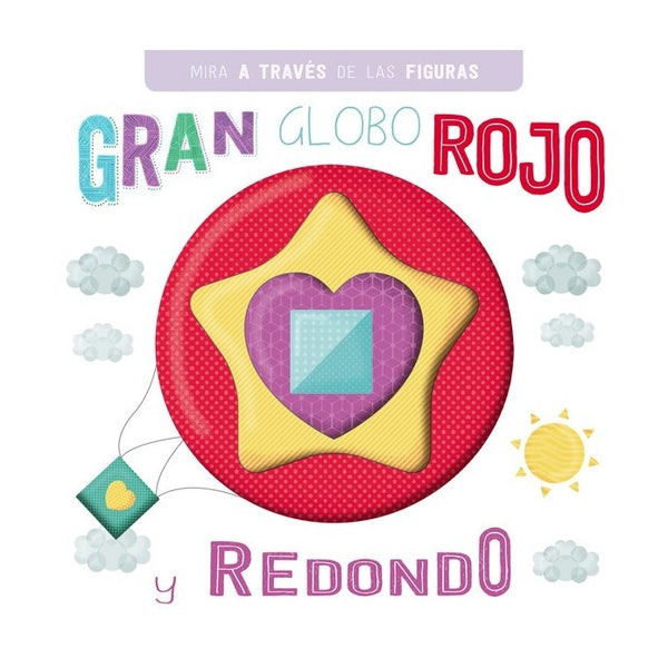 GRAN GLOBO ROJO Y REDONDO - mira a traves