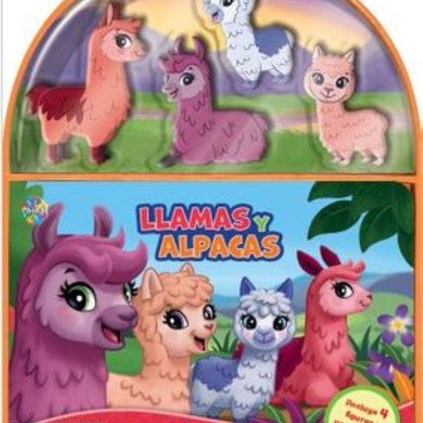 LLAMAS Y ALPACAS. MINI DIVERTI LIBROS