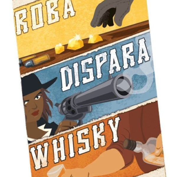 ROBA, DISPARA, WHISKY