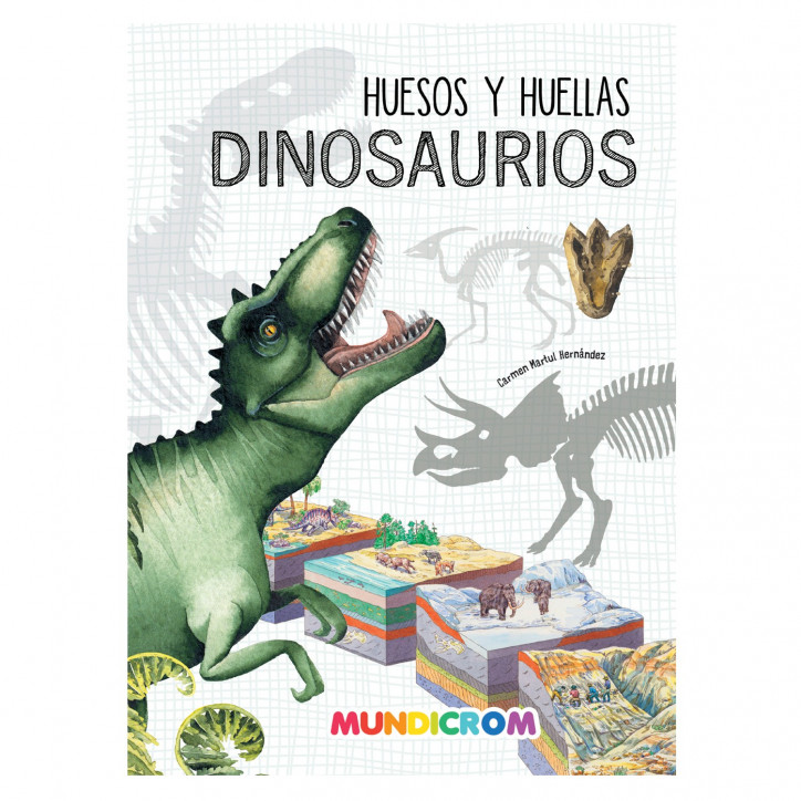 HUESOS Y HUELLAS DINOSAURIOS