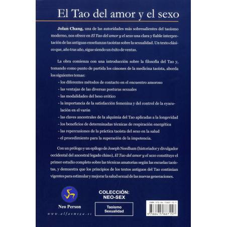 EL TAO DEL AMOR Y EL SEXO: LA ANCESTRAL VIA CHINA HASTA EL EXTASIS