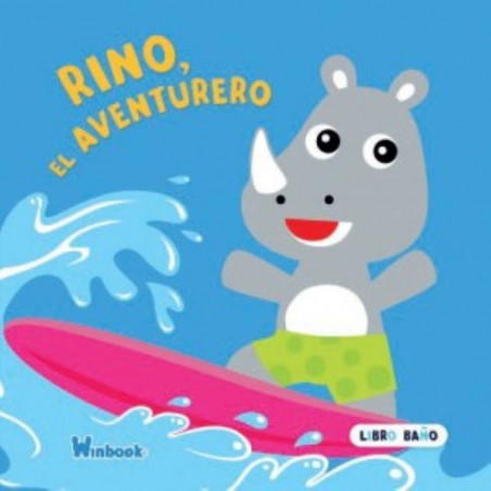 RINO EL AVENTURERO LIBRO PARA EL BAÑO