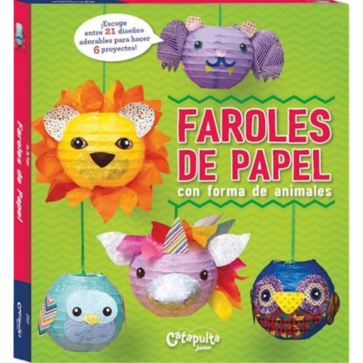 FAROLES DE PAPEL CON FORMA DE ANIMALES