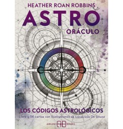 ASTRO ORACULO: LOS CODIGOS ASTROLOGICOS (libro y 56 cartas)