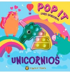 POP IT LIBRO SENSORIAL - UNICORNIOS