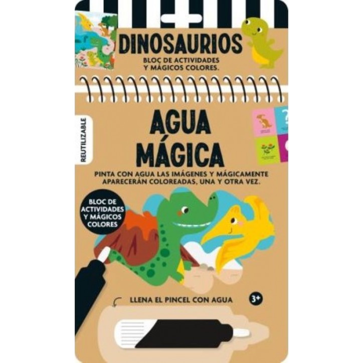 AGUA MAGICA DINOSAURIOS