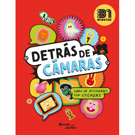 DETRAS DE CAMARA STICKERS