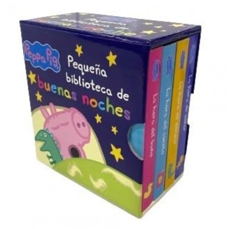 PEPPA PIG PEQUEÑA BIBLIOTECA BUENAS NOCHES