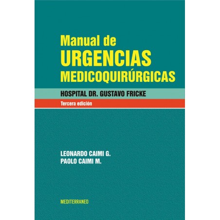 MANUAL DE URGENCIAS MEDICOQUIRURGICAS 3ª ED.