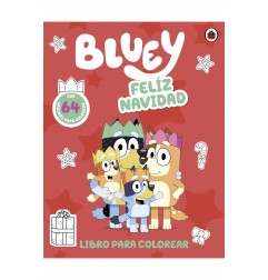 BLUEY. FELIZ NAVIDAD. LIBRO COLOREAR