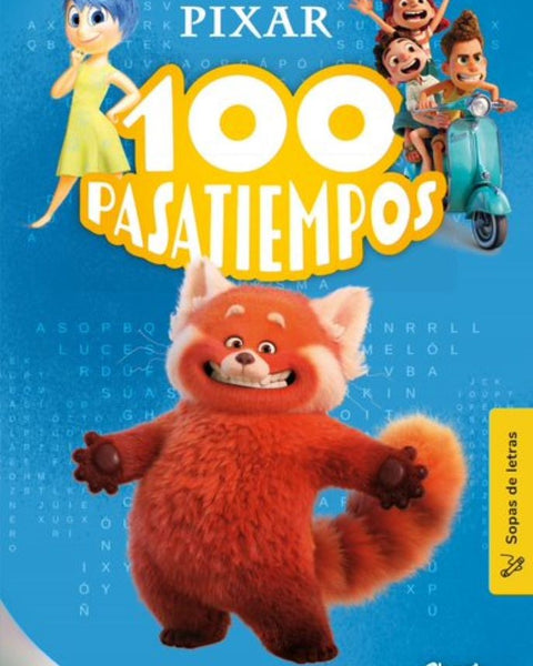 100 PASATIEMPOS (SOPAS DE LETRAS). PIXAR