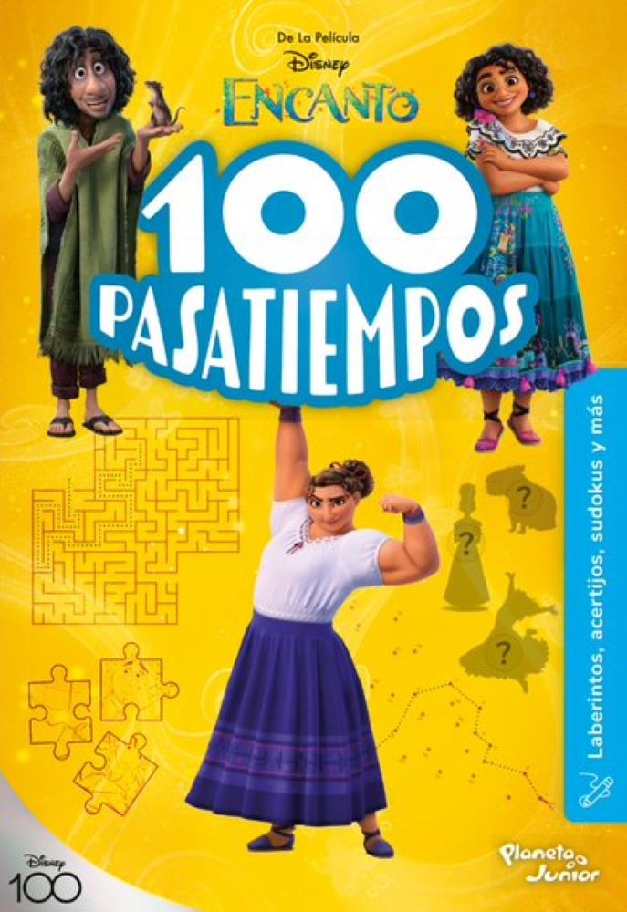 100 PASATIEMPOS (TRIVIAS, SUDOKUS, ACERTIJOS Y MÁS). ENCANTO