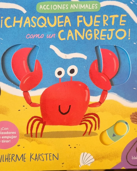 acciones animales - ¡CHASQUEA FUERTE COMO UN CANGREJO!