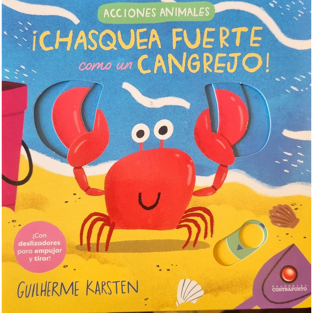 acciones animales - ¡CHASQUEA FUERTE COMO UN CANGREJO!