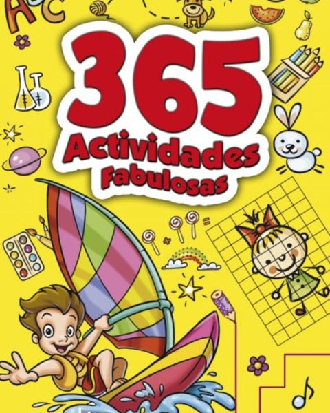 365 ACTIVIDADES PARA COLOREAR AMARILLO