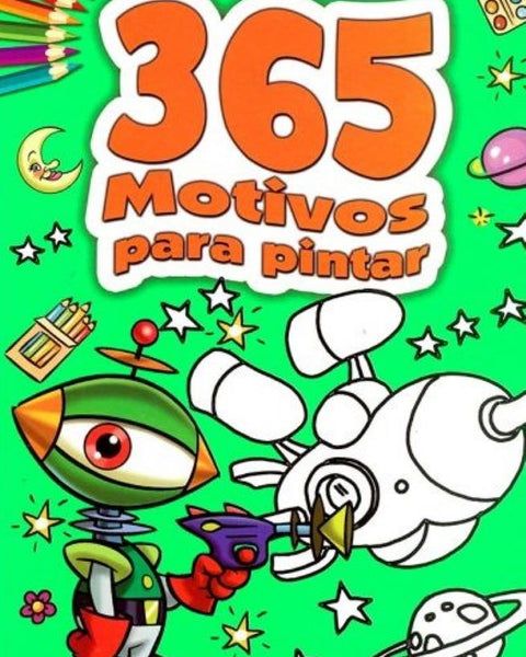 365 ACTIVIDADES PARA COLOREAR VERDE