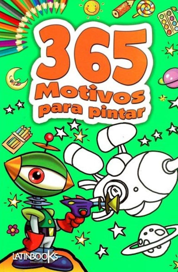 365 ACTIVIDADES PARA COLOREAR VERDE