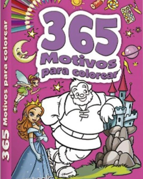 365 MOTIVOS PARA COLOREAR ROSA