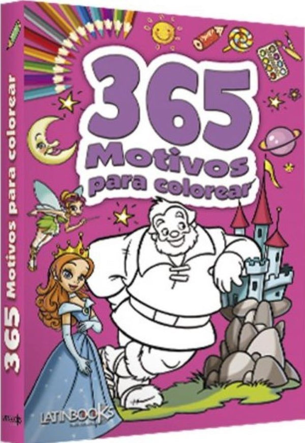 365 MOTIVOS PARA COLOREAR ROSA