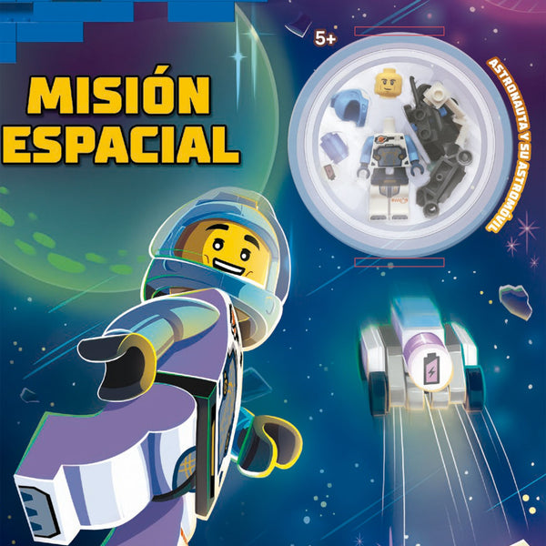 MISIÓN ESPACIAL. ACTIVIDADES - CÓMICS - CUENTOS + FIGURITA LEGO