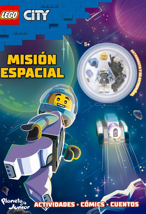 MISIÓN ESPACIAL. ACTIVIDADES - CÓMICS - CUENTOS + FIGURITA LEGO