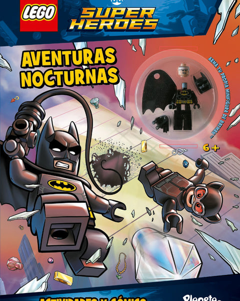 AVENTURAS NORCTURNAS. ACTIVIDADES Y CÓMICS + MINIFIGURA LEGO