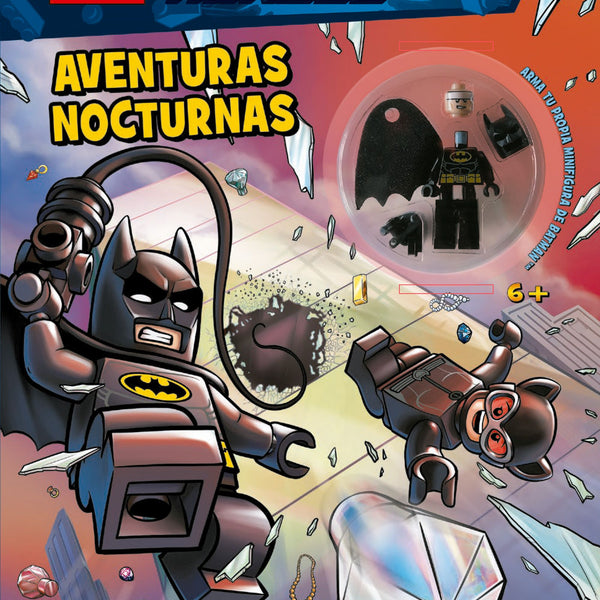 AVENTURAS NORCTURNAS. ACTIVIDADES Y CÓMICS + MINIFIGURA LEGO