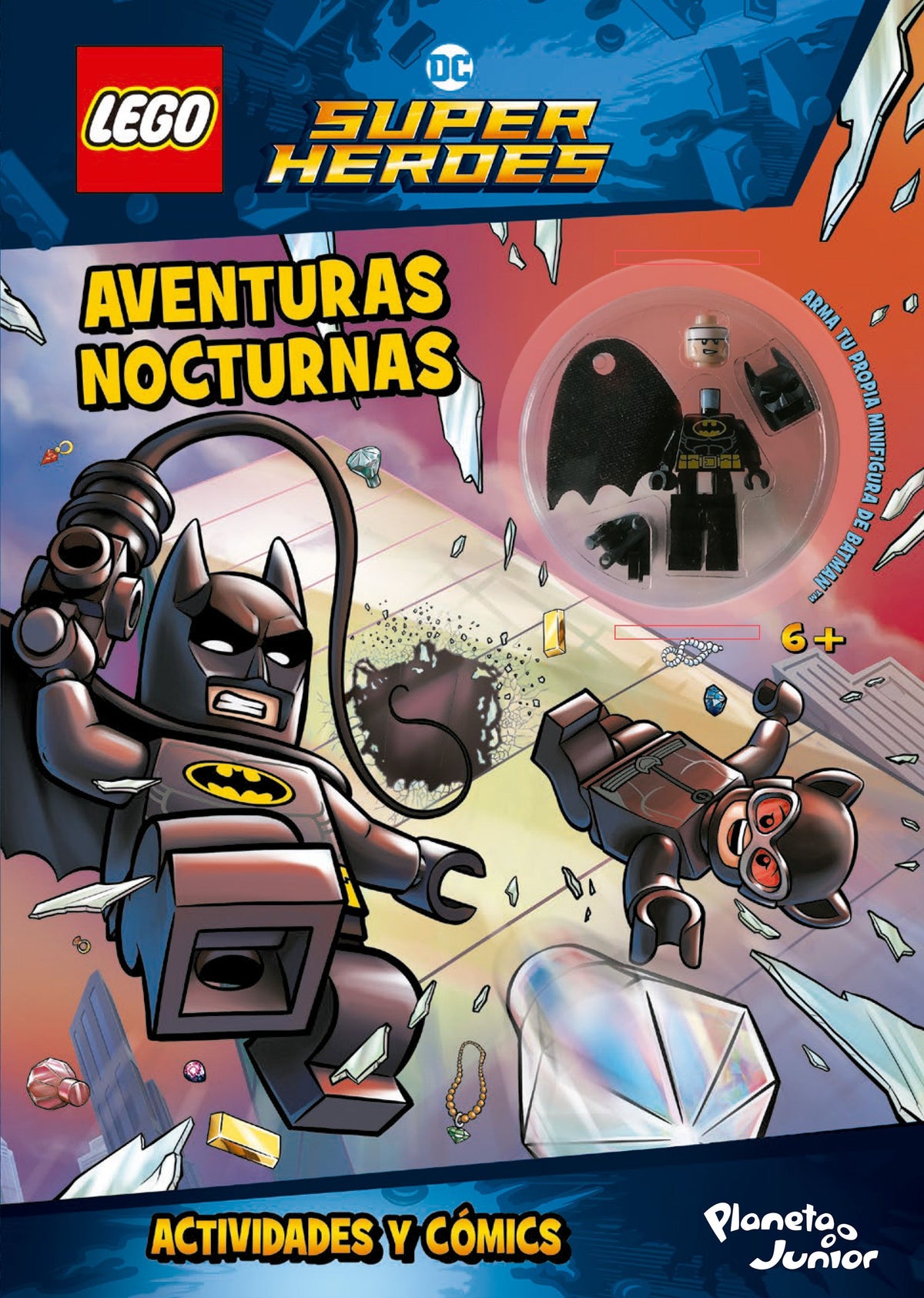 AVENTURAS NORCTURNAS. ACTIVIDADES Y CÓMICS + MINIFIGURA LEGO