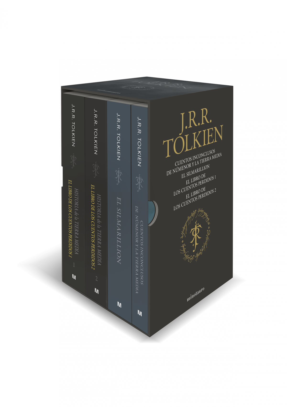 ESTUCHE TOKIEN 2 (SILMARILLION, CUENTOS INCONCLUSOS, HISTORIA DE LA TIERRA MEDIA 1 Y 2)
