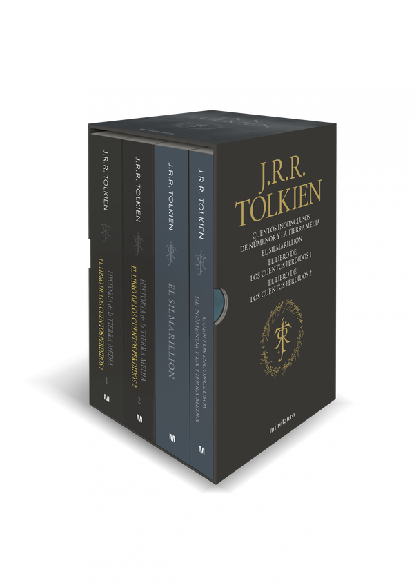 ESTUCHE TOKIEN 2 (SILMARILLION, CUENTOS INCONCLUSOS, HISTORIA DE LA TIERRA MEDIA 1 Y 2)
