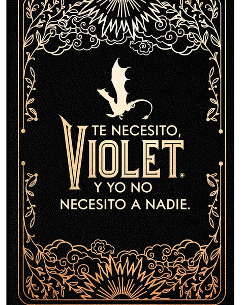 DIARIO OFICIAL DE ALAS DE SANGRE. TE NECESITO VIOLET