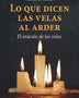 LO QUE DICEN LAS VELAS AL ARDER