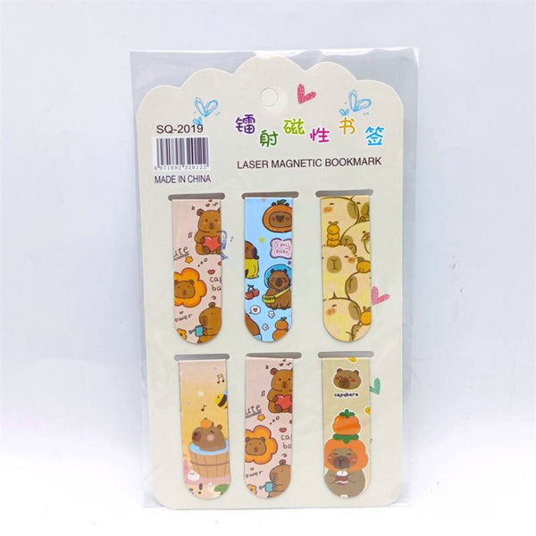 MARCAPAGINA DE CAPYBARA IMANTADO(BOOKMARK)